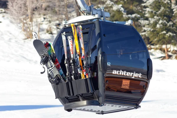 Elevador de esqui flachau — Fotografia de Stock