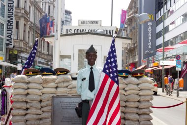 Checkpoint Charlie clipart