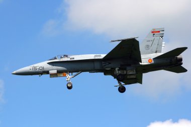 Spanish Air Force F-18 Hornet  clipart