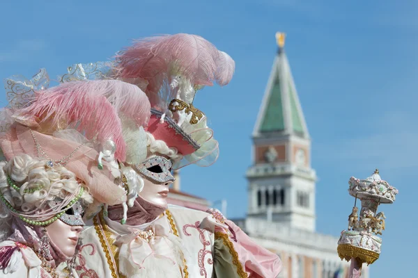 Venedik Carnaval maskeleri — Stok fotoğraf