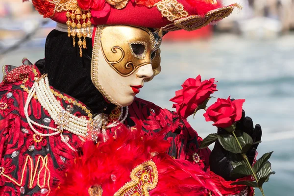 Máscara de carnaval Venecia — Foto de Stock