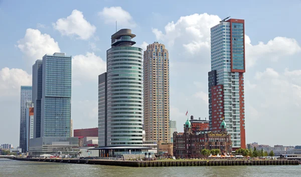 Panoramę Rotterdamu — Zdjęcie stockowe