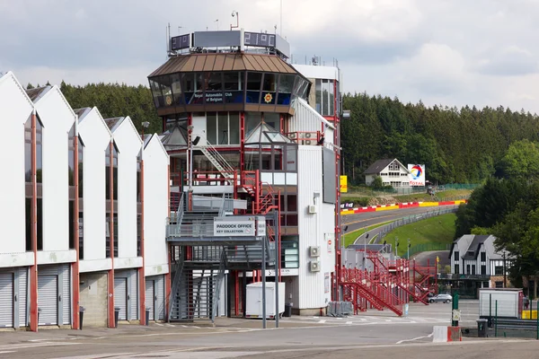 Circuito Spa-Francorchamps torre de control —  Fotos de Stock
