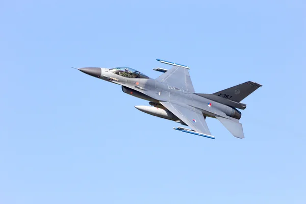 Fryzyjski flaga F-16 — Zdjęcie stockowe