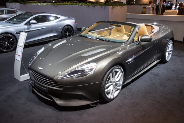 Aston martin V12 vanquish volante — Stockfoto