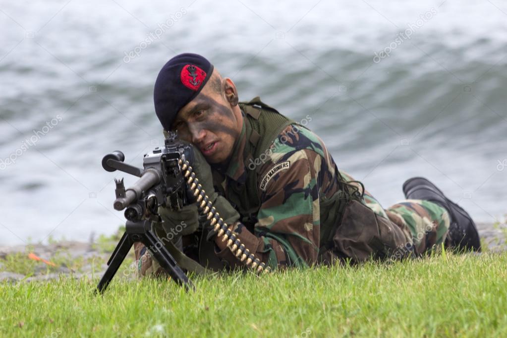 Dutch marines Stock Editorial Photo © FotoVDW 71400969