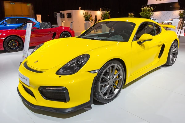 2016 Porsche Cayman Gt4 — Fotografia de Stock