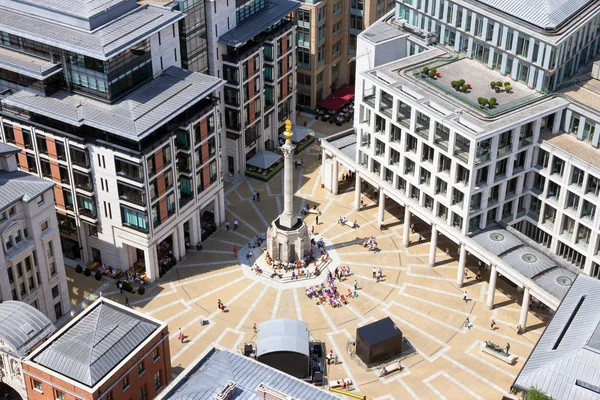 Plaza Paternoster en Londres — Foto de Stock