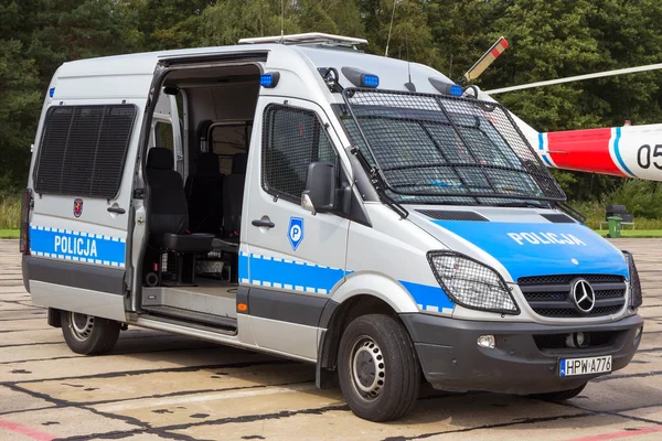 Politie politiebestelwagen — Stockfoto