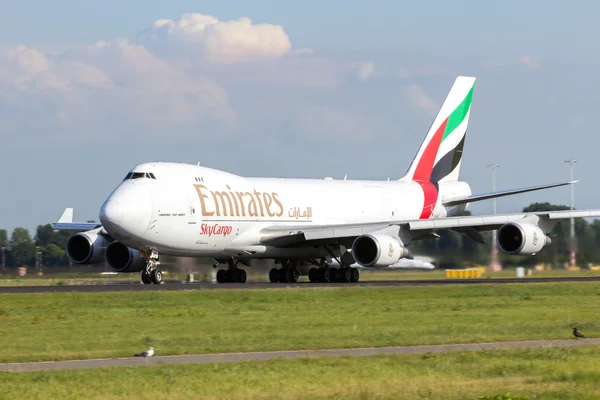 Emirates SkyCargo Boieing 747 — Stock Photo, Image