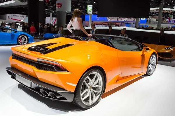 2016 Lamborghini Huracan LP610-4 Spyder — Stok fotoğraf