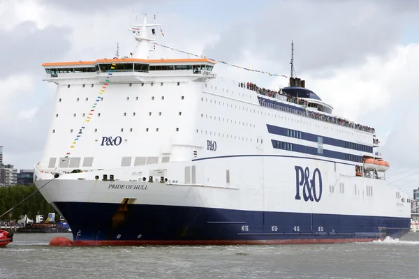 P & O trajekty — Stock fotografie