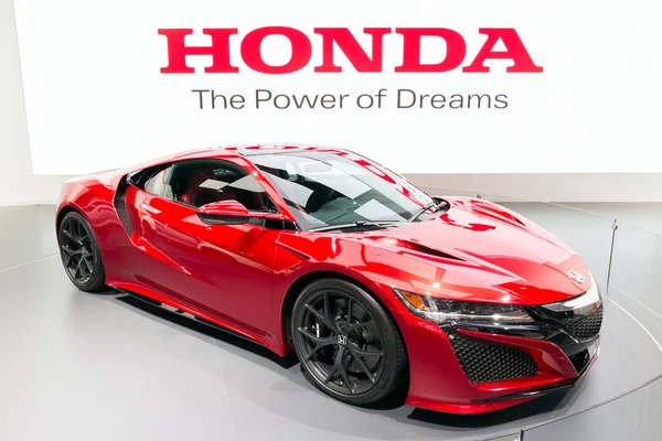 Honda Nsx дисплей — стокове фото