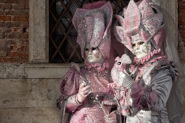 Karnevalen i Venedig kostym — Stockfoto