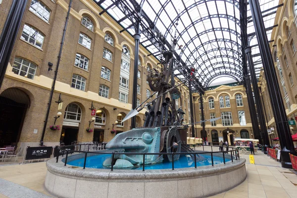 Skulptur der londoner Navigatoren — Stockfoto