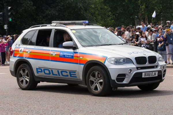 Stadtpolizei bmw x5 arv — Stockfoto