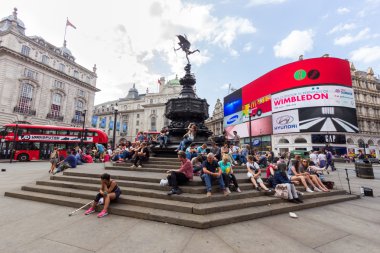 Piccadilly Circus London clipart