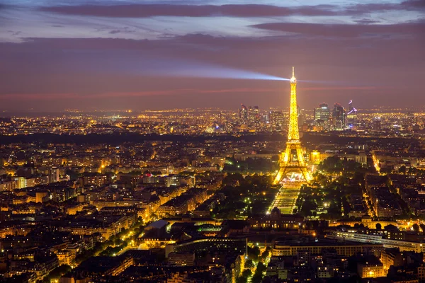 Paris havadan görünümü — Stok fotoğraf