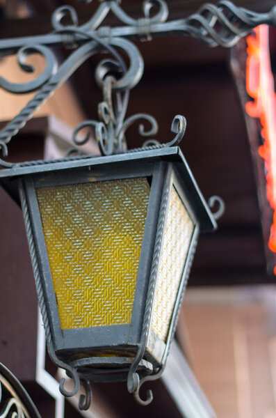 Vintage street lantern
