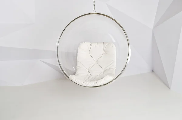 White swing chair — Stock Photo, Image