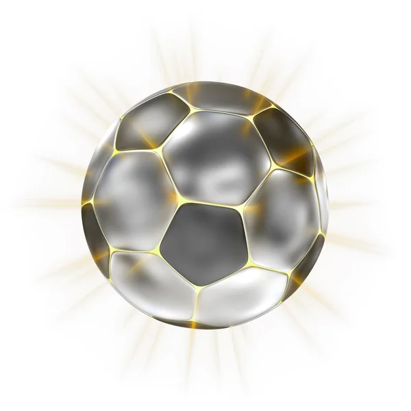 Stylized Soccer Football — Stock Photo, Image