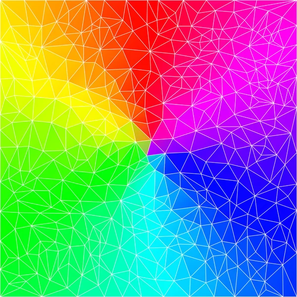 Abstract Colorful Triangles Background — Stock Vector