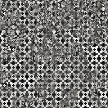 Suluboya efektli geometrik desen