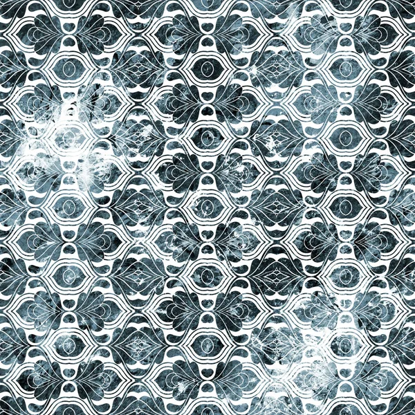 Modèle Texture Géométrique Avec Effet Aquarelle — Photo