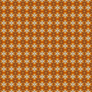 Suluboya efektli geometrik desen