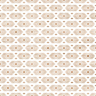 Grunge desenli Geometrik Klim ikat deseni