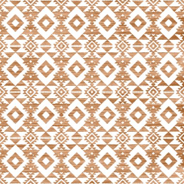 Grunge desenli Geometrik Klim ikat deseni