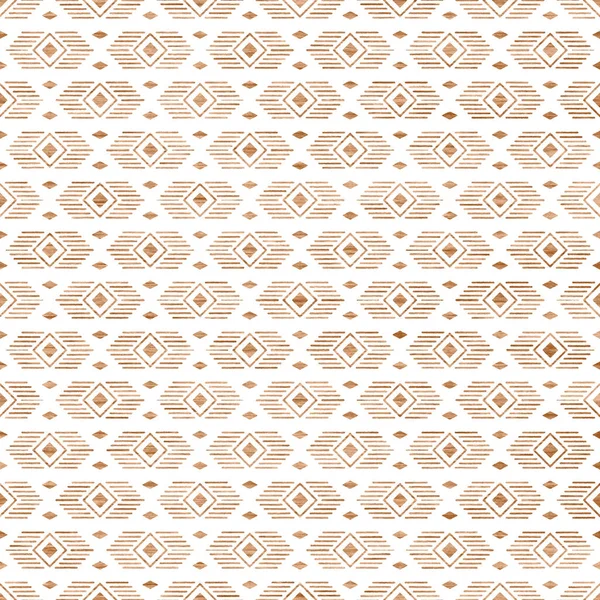 Patrón Klim Ikat Geométrico Con Textura Grunge — Foto de Stock