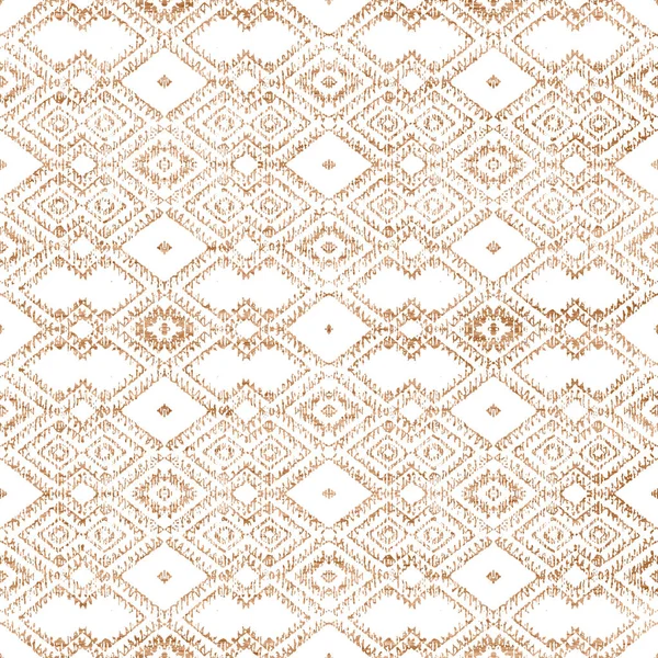 Geometric Klim Ikat Pattern Grunge Texture — Stock Photo, Image