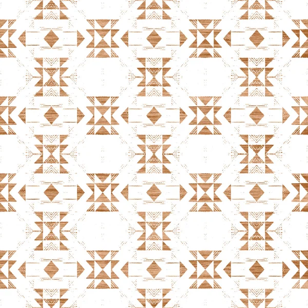 Geometric Klim Ikat Pattern Grunge Texture — Stock Photo, Image