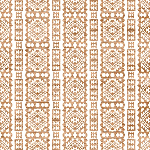 Geometric Klim Ikat Pattern Grunge Texture — Stock Photo, Image