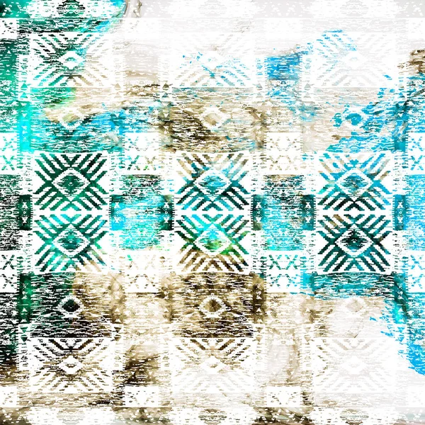 Геометрический Рисунок Изящной Текстурой — стоковое фото