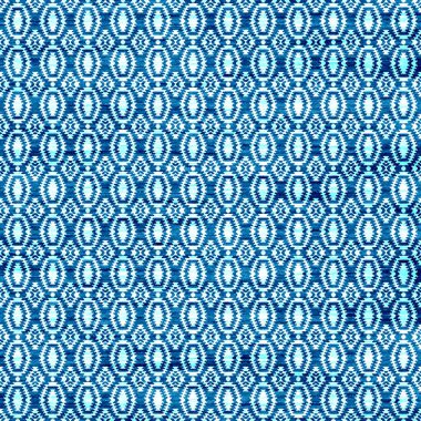 Grunge desenli Geometrik kilim ikat deseni