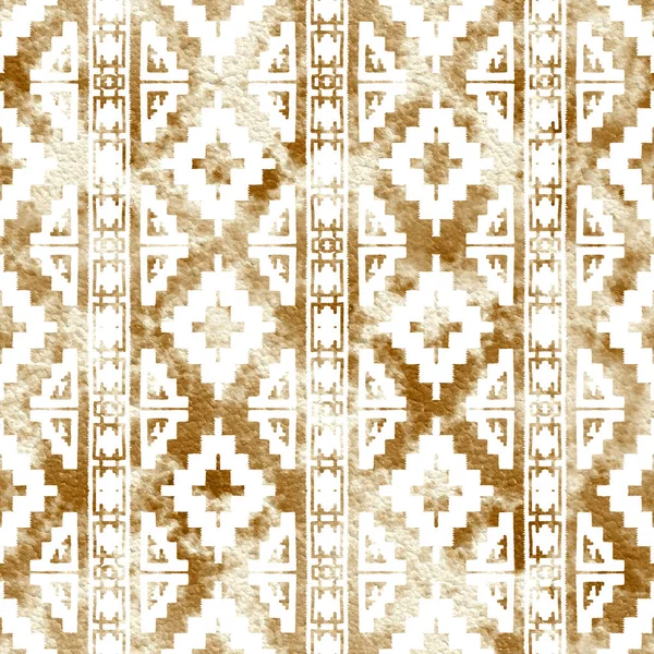 Grunge desenli Geometrik kilim ikat deseni