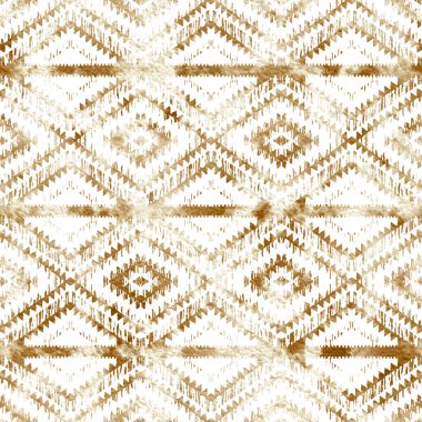 Grunge desenli Geometrik kilim ikat deseni