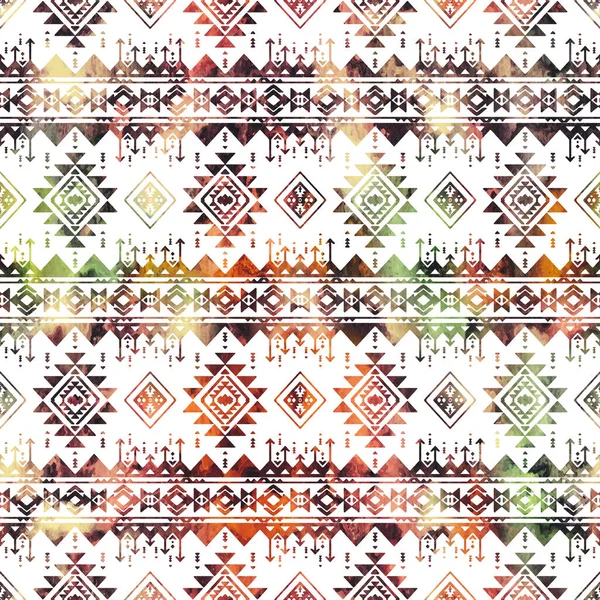 Geometric Kilim Ikat Pattern Grunge Texture — Stock Photo, Image