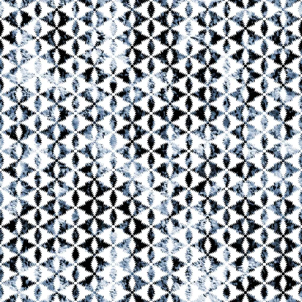 Geometrische Kelim Ikat Patroon Met Grunge Textuur — Stockfoto