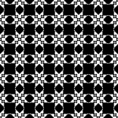 Grunge desenli Geometrik kilim ikat deseni