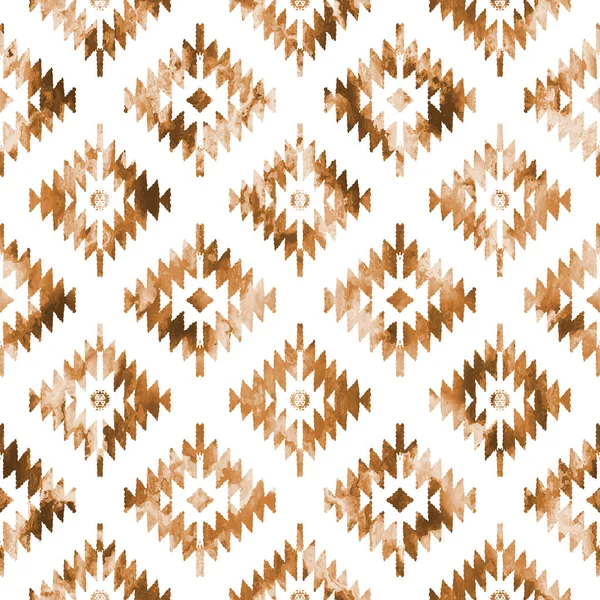 Geometric Kilim Ikat Pattern Grunge Texture — Stock Photo, Image