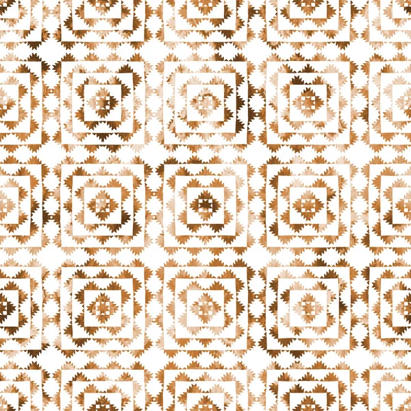 Patrón Kilim Ikat Geométrico Con Textura Grunge — Foto de Stock