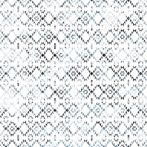 Геометрический Килим Узоре Тертой Текстурой — стоковое фото