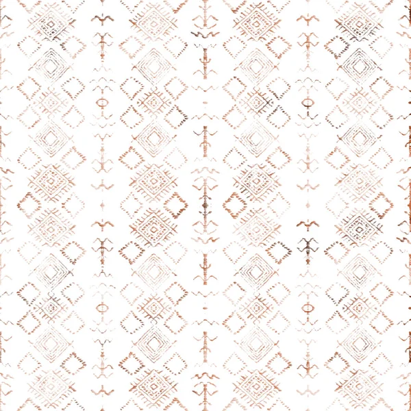 Modello Kilim Ikat Geometrico Con Texture Grunge — Foto Stock