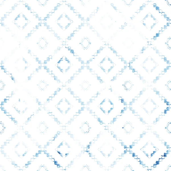 Modello Kilim Ikat Geometrico Con Texture Grunge — Foto Stock