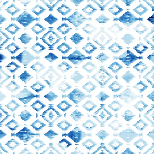 Geometric Kilim Ikat Pattern Grunge Texture — Stock Photo, Image