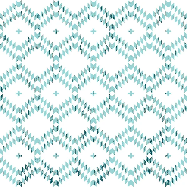 Geometric Kilim Ikat Pattern Grunge Texture — Stock Photo, Image