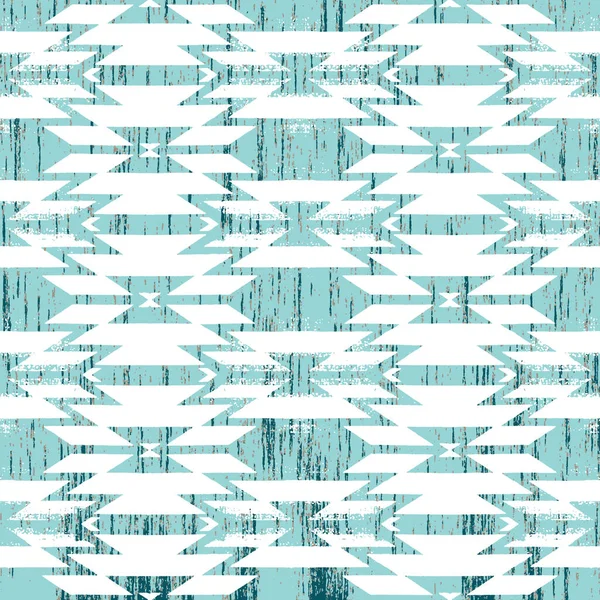 Modello Kilim Ikat Geometrico Con Texture Grunge — Foto Stock